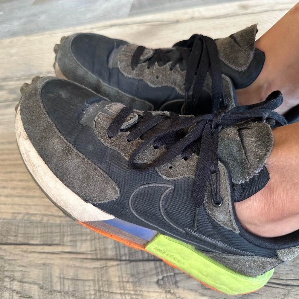 Well Worn Nike Black Sneakers